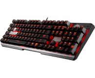 MSI Vigor GK60 (MX Cherry Red, czerwone LED) - 478206 - zdjęcie 2